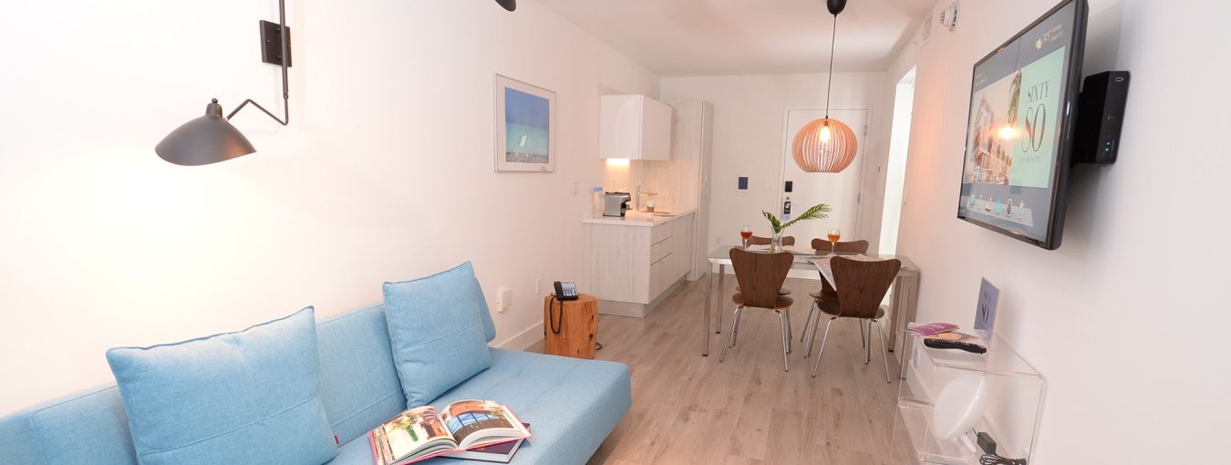 Living room for Urban one bedroom