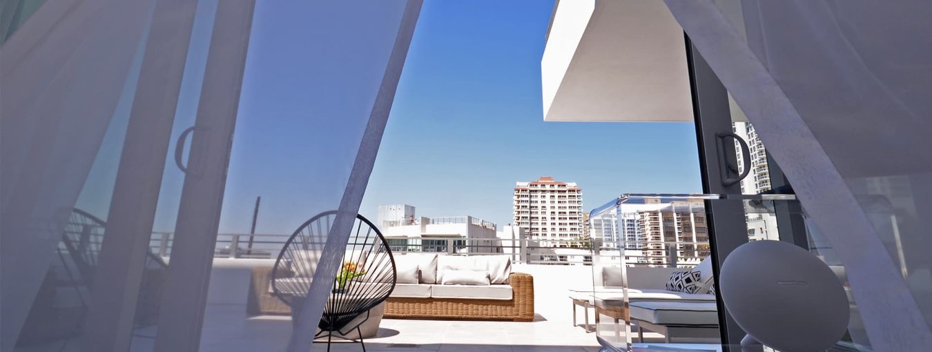 One bedroom corner suite with spacious terrace-3
