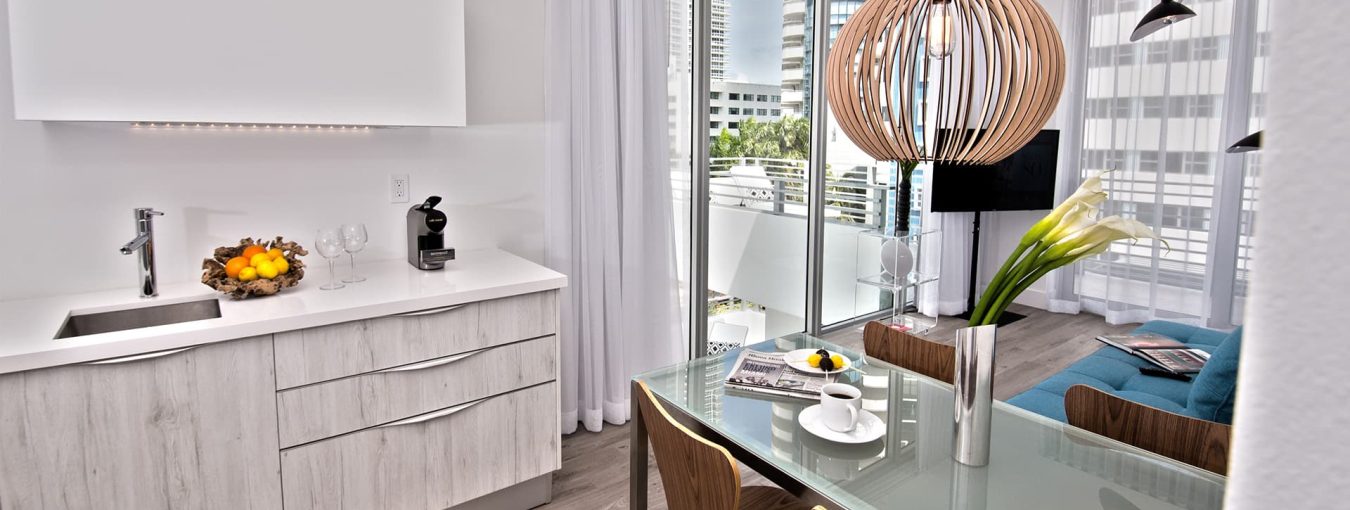 Penthouse one bedroom corner with terrace-3